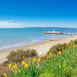  Apartment Bournecoast: Lovely Annex With Patio Nr Beach-5286